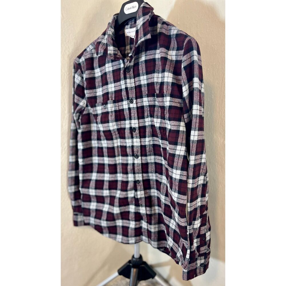 Aeropostale Flannel Shirt Mens L  Plaid Lightweight 100% cotton